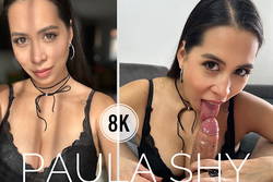 Amazing Blowjob With Beautiful Paula Shy - VR Porn Video