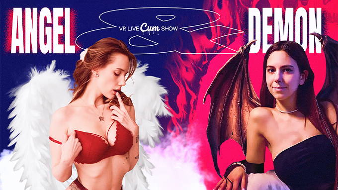 Angel and Demon - VR porn video by Dreamcam