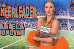 Ariela Donovan: The Cheerleader - VR Porn Video