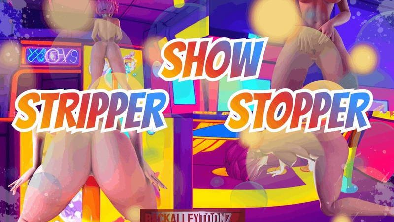 Big Booty Stripper Show In Arcade - VR porn video by Big Ass Cartoons