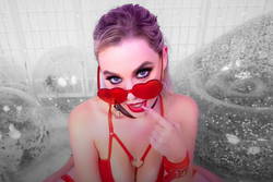 Blake Spits on Your Cock and Titfucks You - Passthrough - VR Porn Video