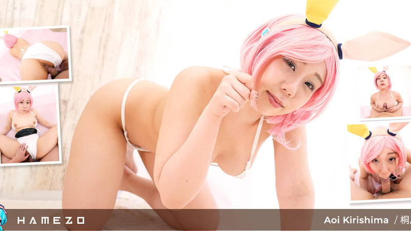 Boobjob And No Condom Sex With Aoi Kirishima - VR porn video by Hamezo