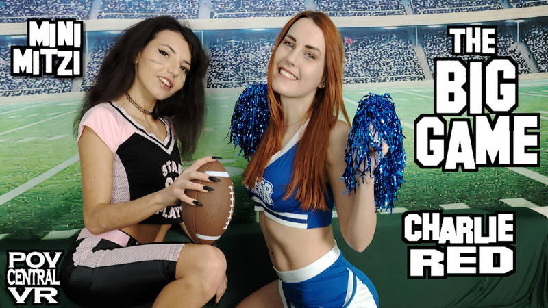 Charlie Red And Mini Mitzi: The Big Game - VR porn video by POVcentralVR
