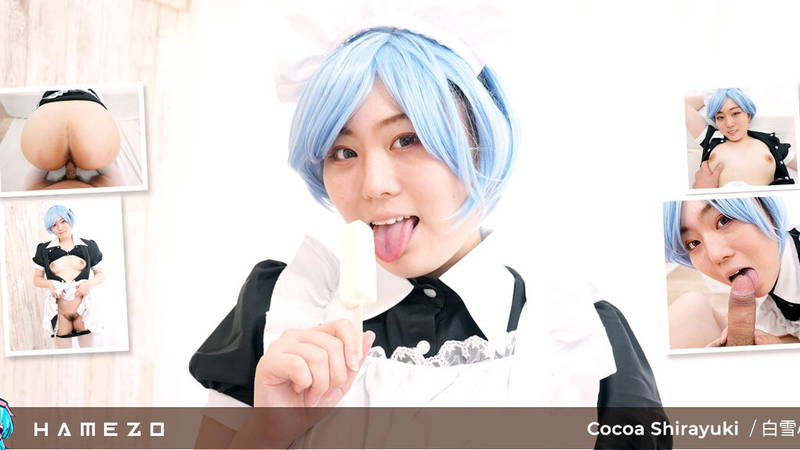 Cute Slutty Maid Cocoa Shirayuki Is So Happy To Be Bread - VR porn video by Hamezo