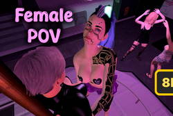 Cyberpunk Club Show - Female POV - VR Porn Video