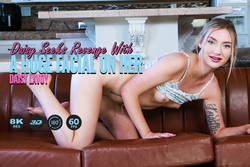 Daisy Seeks Payback With A Huge Facial On Her