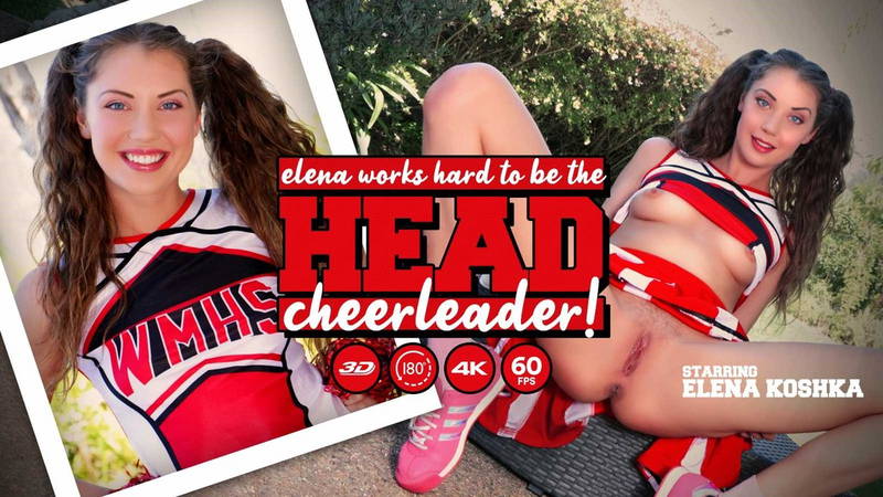 Elena Works Hard to Become the Head Cheerleader - VR porn video by Lethal Hardcore VR