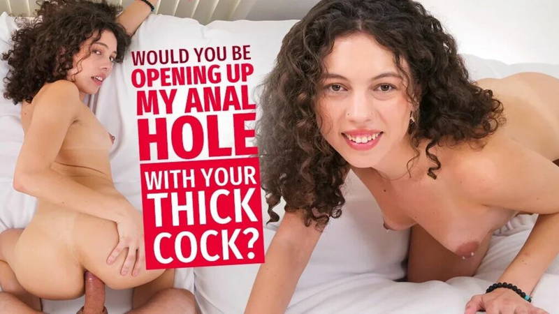 First Anal Experience - VR porn video by RealJamVR