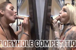 Glory Hole Competition - British Horny Swingers