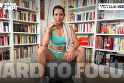 Hard To Focus (Voyeur View) - VR Porn Video