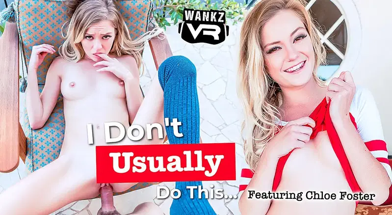 I Don’t Usually Do This… - VR porn video by WankzVR