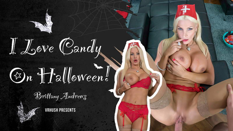 I Love Candy On Halloween! - VR porn video by VRHush