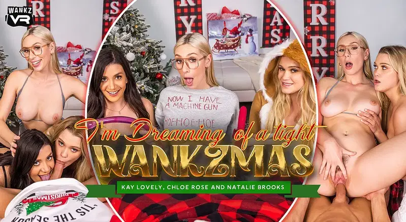 I'm Dreaming Of A Tight Wankzmas - VR porn video by WankzVR