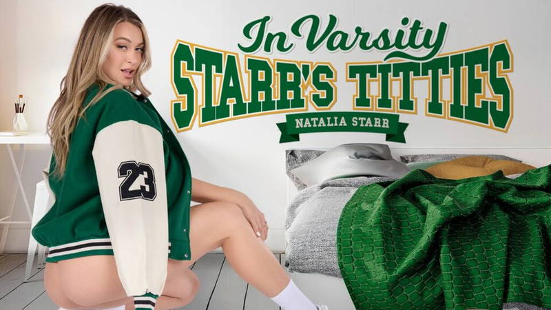 In Varsity, Starr's Titties - VR porn video by BadoinkVR