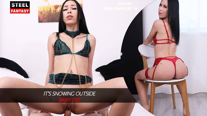 It's snowing outside Baby Dee - VR porn video by Steel Fantasy