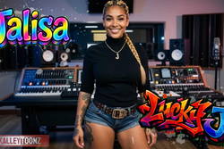 Jalisa AKA Lucky J Shows You Her Bubble Booty - VR Porn Video