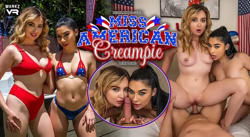 Miss American Creampie - VR porn video by WankzVR