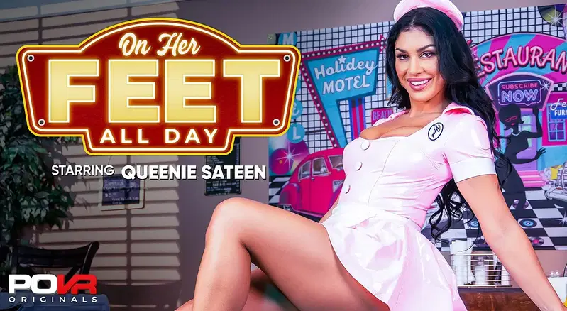 On Her Feet All Day - VR Porn Video