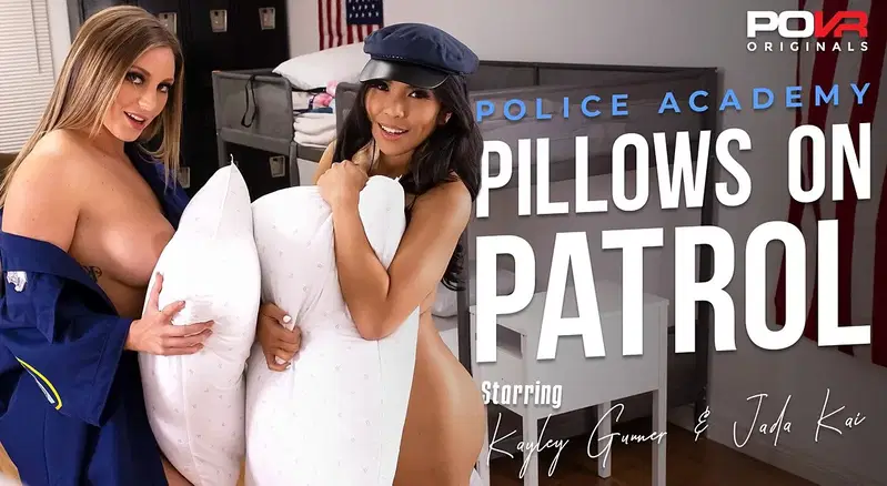 Police Academy: Pillows On Patrol - VR porn video by POVR Originals