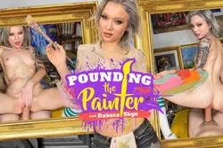 Pounding the Painter - VR Porn Video
