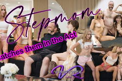 Reluctant Cuck Gets Teased in Step-Mom Orgy - VR Porn Video