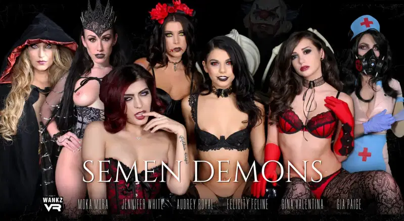 Semen Demons - VR porn video by WankzVR