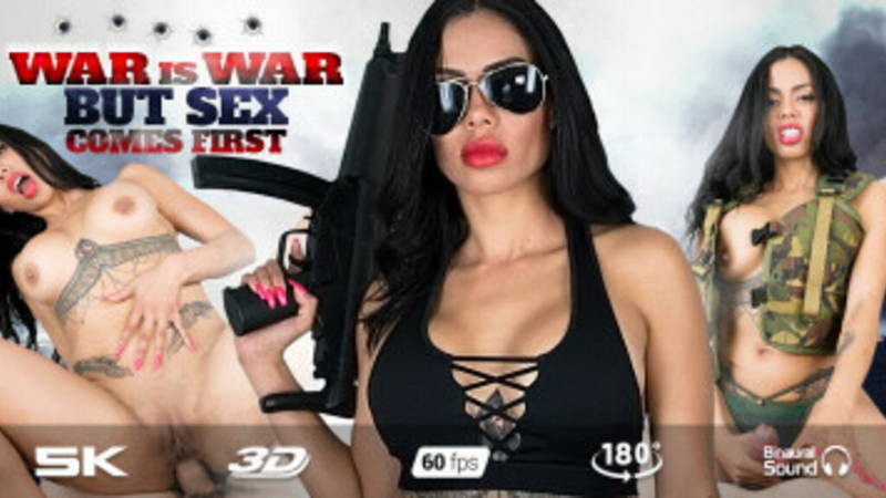 Sergeant Canela - VR porn video by RealJamVR