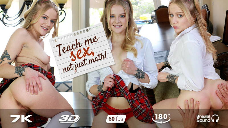 Sexy Student and Tutor - VR porn video by RealJamVR