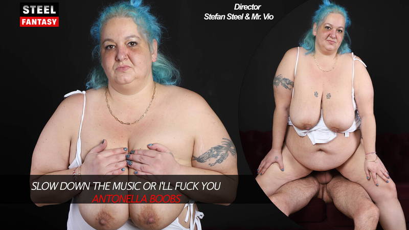 Slow down the music or I'll fuck you Antonella Boobs - VR porn video by Steel Fantasy