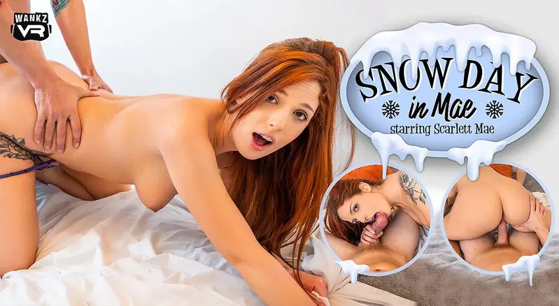 Snow Day In Mae - VR porn video by WankzVR