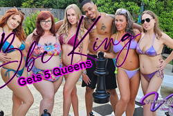 Sunbathing to BBC Reverse G-bang - VR Porn Video