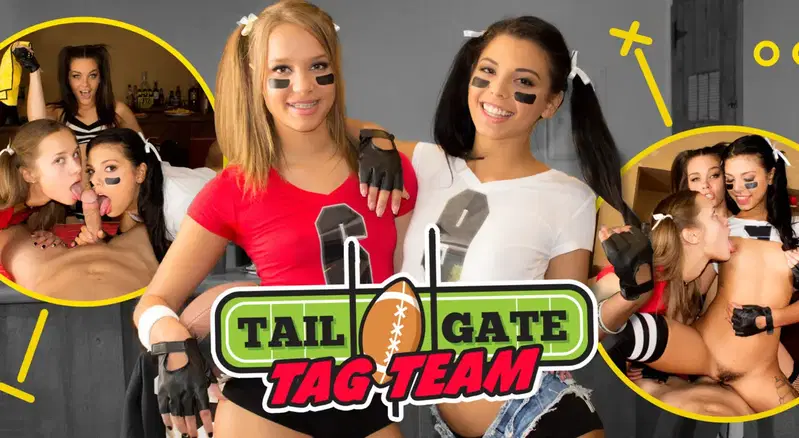 Tailgate Tag Team - VR Porn Video