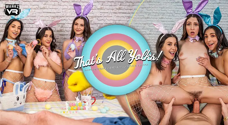 That's All Yolks! - VR porn video by WankzVR