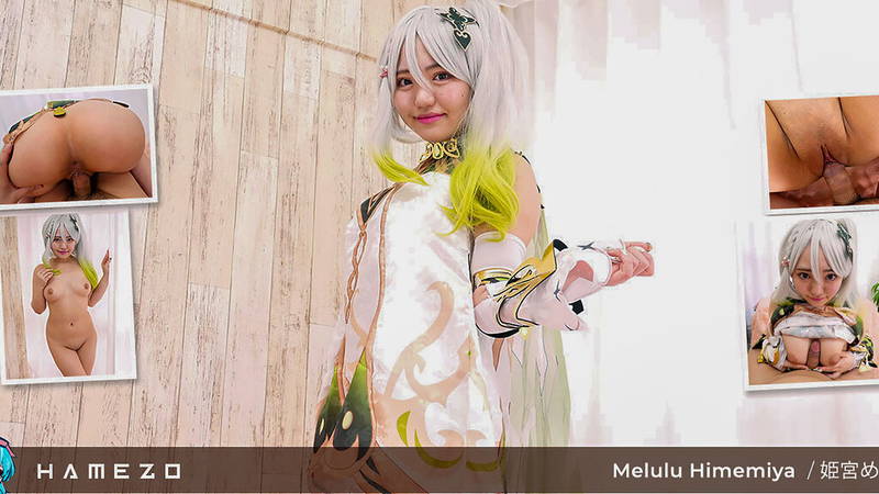 The First Sex Adventure Of Melulu Himemiya Got Messy - VR porn video by Hamezo