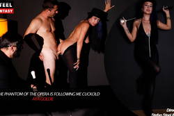 The Phantom of the Opera is following me Cuckold Aya Goldie - VR Porn Video