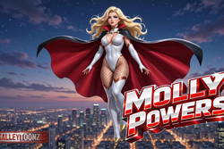 Thick Big Booty Blonde Superhero Molly - VR Porn Video