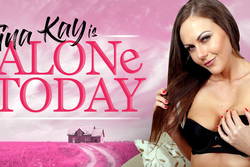 Tina Kay is alone today - VR Porn Video