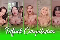 Titfuck Compilation (Passthrough) - VR Porn Video