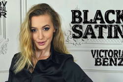 Victoria Benz: Black Satin - VR Porn Video
