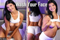 Wash Your Face - VR Porn Video