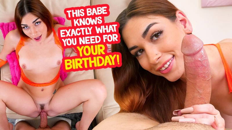 Your Birthday with Delilah Day - VR porn video by RealJamVR